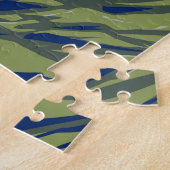 Koper Canyon Mexico Reizen Kunst Vintage Legpuzzel (Zijkant)