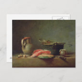 Koper Cauldron met Pitcher Briefkaart (Voorkant / Achterkant)