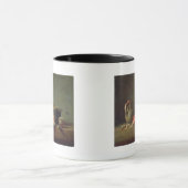 Koper Cauldron met Pitcher Mok (Midden)