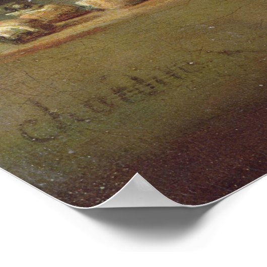 Koper Cauldron met Pitcher Poster (Hoek)