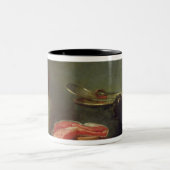 Koper Cauldron met Pitcher Tweekleurige Koffiemok (Center)