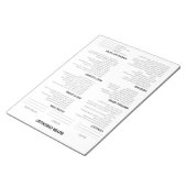 KOPER CHECKLIST NOTEPAD VOOR REALTOR NOTITIEBLOK (Schuin)