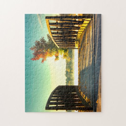 Koper Creek Indiana. Legpuzzel (Verticaal)