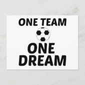 KOPER ÉÉN TEAM ÉÉN DREAM BRIEFKAART (Voorkant)