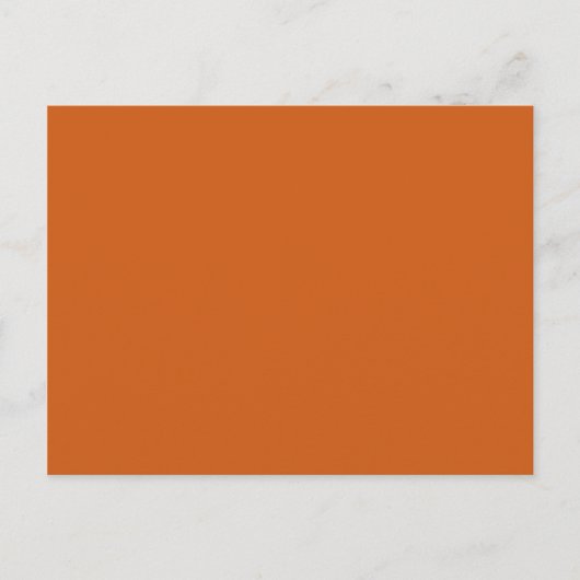 Koper Effen Kleur Effen Achtergrond Briefkaart (Voorkant)