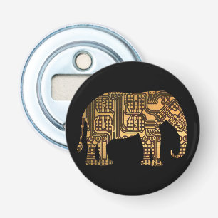 Koper Elephant Circuit Button Flesopener