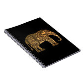 Koper Elephant Circuit Notitieboek (Rechterzijde)