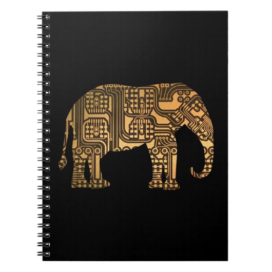 Koper Elephant Circuit Notitieboek (Voorkant)