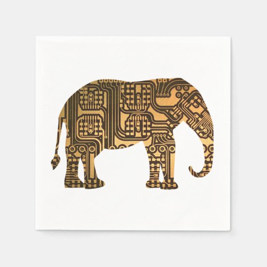 Koper Elephant Circuit Servet (Voorkant)