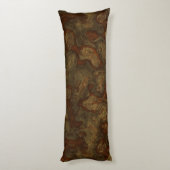 Koper en Bronzen Steen Abstract Lichaamskussen (Achterkant (Verticaal))