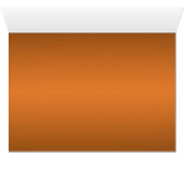 Koper en Bruin Damast Tafelnummer Kaart (Binenzijde Horizontaal (Onderkant))