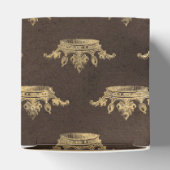 Koper en Goud  Koningskroon Bedankdoosjes (Bovenkant)