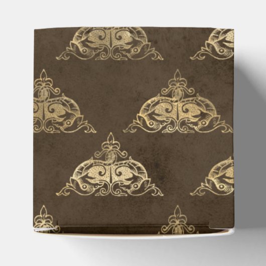 Koper en Gouden Draak Bedankdoosjes (Bovenkant)