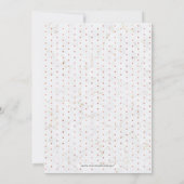 Koper en marmer | Pensioneringspartij voor moderne Kaart (Achterkant)