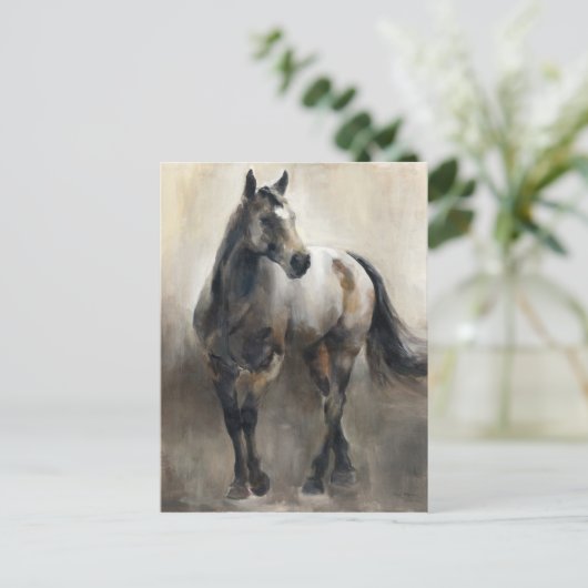 Koper en nikkel briefkaart (Staand voorkant)