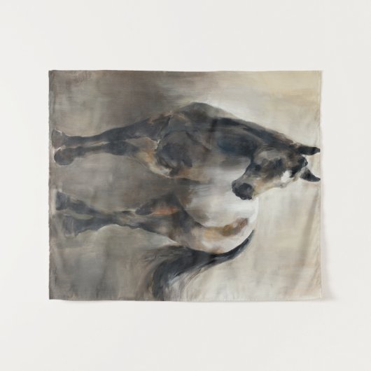 Koper en nikkel wandkleed (Voorkant (horizontaal))