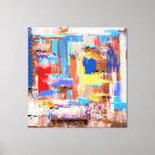 Koper en verf canvas afdruk (Voorkant)