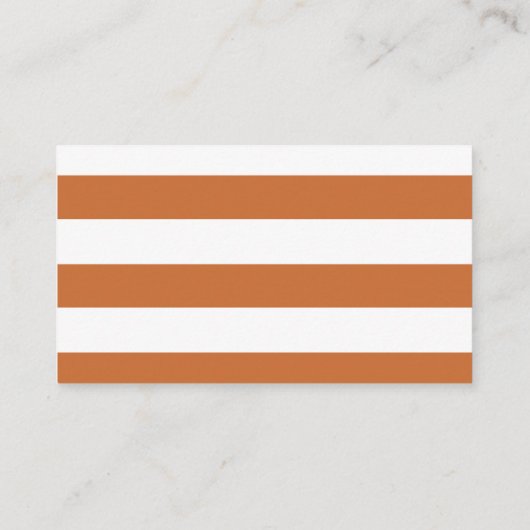 Koper en witte kalligrafie bruiloft RSVP Informatiekaartje (Achterkant)