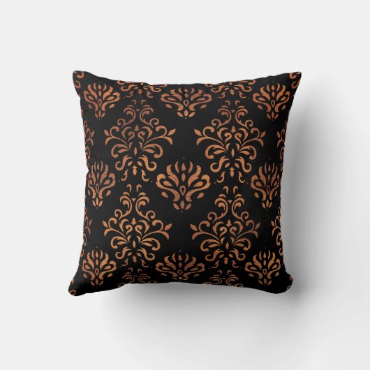 Koper en zwarte demper kussen (Achterkant)