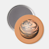 Koper en zwarte kleur magneet (Voorkant / Achterkant)