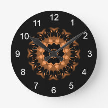 Koper en Zwarte Mandala Patroon 4