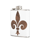 Koper Fleur De Lis Bar Cadeau Heupfles (Links)