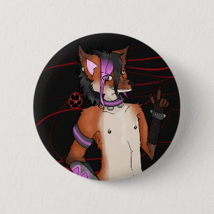 Koper Fox Ronde Button 5,7 Cm