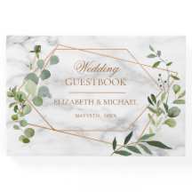 Koper Geometrische Eucalyptus Marble Elegant Weddi