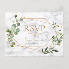Koper Geometrische Eucalyptus Marmer Geen Menu RSV
