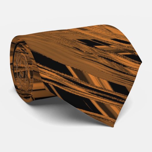 Koper Glory Stropdas (Opgerold)