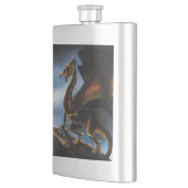 Koper Goud Zwart draak Flacon (Links)