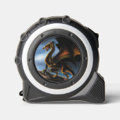Koper Goud Zwart Draak Rolmaat (Voorkant)
