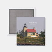 Koper Harbour Lighthouse magnet (Voorkant / Achterkant)