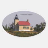 Koper Harbour Lighthouse sticker (Voorkant)