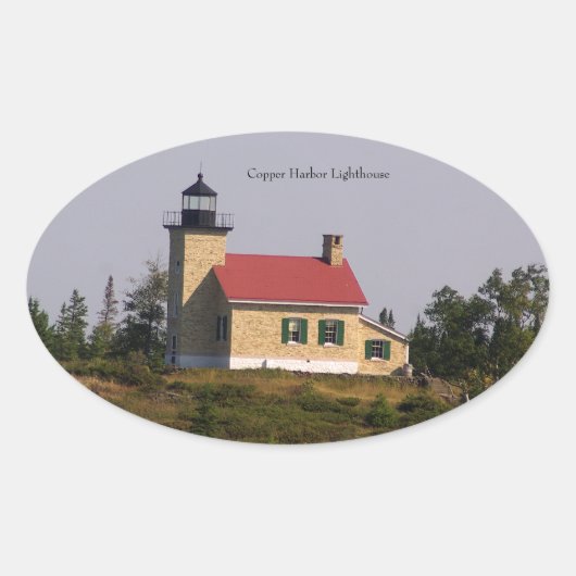 Koper Harbour Lighthouse sticker (Voorkant)