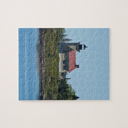 Koper Harbour-vuurtoren Legpuzzel (Horizontaal)