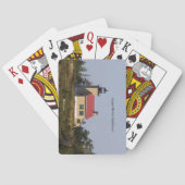 Koper Harbour-vuurtoren, speelkaarten (Achterkant)