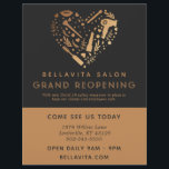 Koper Heart Salon Business Grand Reopening Flyer<br><div class="desc">Koper Heart Salon Business Grand Reopening Flyer. Zalonneheropeningsflens met een collage hart. "Met de nieuwe Covid 19 veiligheidsmaatregelen die zijn ingesteld om onze klanten en werknemers veilig te houden." Pas dit douaneontwerp met uw eigen tekst,  logo,  en bedrijfsdetails aan.</div>