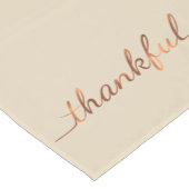 Koper-kijkt Thanksgiving Thankful manuscriptontwer Korte Tafelloper (Hoek)