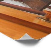 Koper King Victoriaans Bathroom - Butte Montana Poster (Hoek)