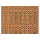 Koper look gestippeld patroon rustiek tafelkleed (Voorkant (Horizontaal))