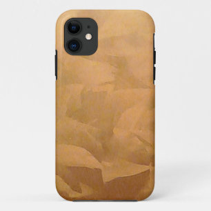 Koper Metaal Geborsteld iPhone 11 Hoesje