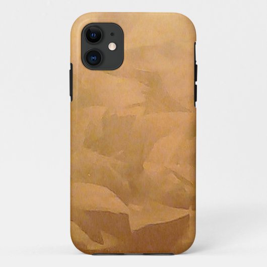 Koper Metaal Geborsteld Case-Mate iPhone Case (Achterkant)