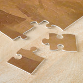 Koper Metaal Hand Geborsteld Legpuzzel (Zijkant)