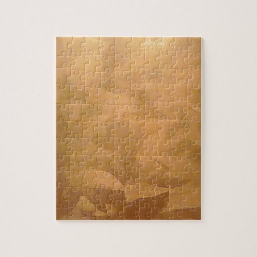 Koper Metaal Hand Geborsteld Legpuzzel (Verticaal)