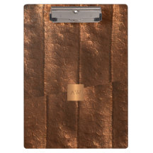 Koper metallic goud exclusieve luxe monogrammed