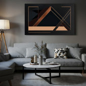 Koper Minimalistische Geometrie Poster