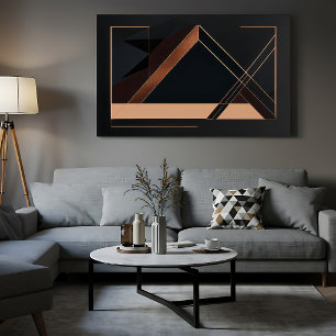 Koper Minimalistische Geometrie Poster