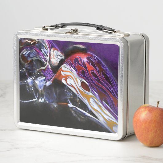 KOPER MOTORCYCLUSTAIL VAN EEN DRAGON (In situ)