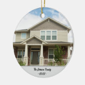 Koper: nieuwe huis-feestdag - Homefoto van verkope Keramisch Ornament (Links)